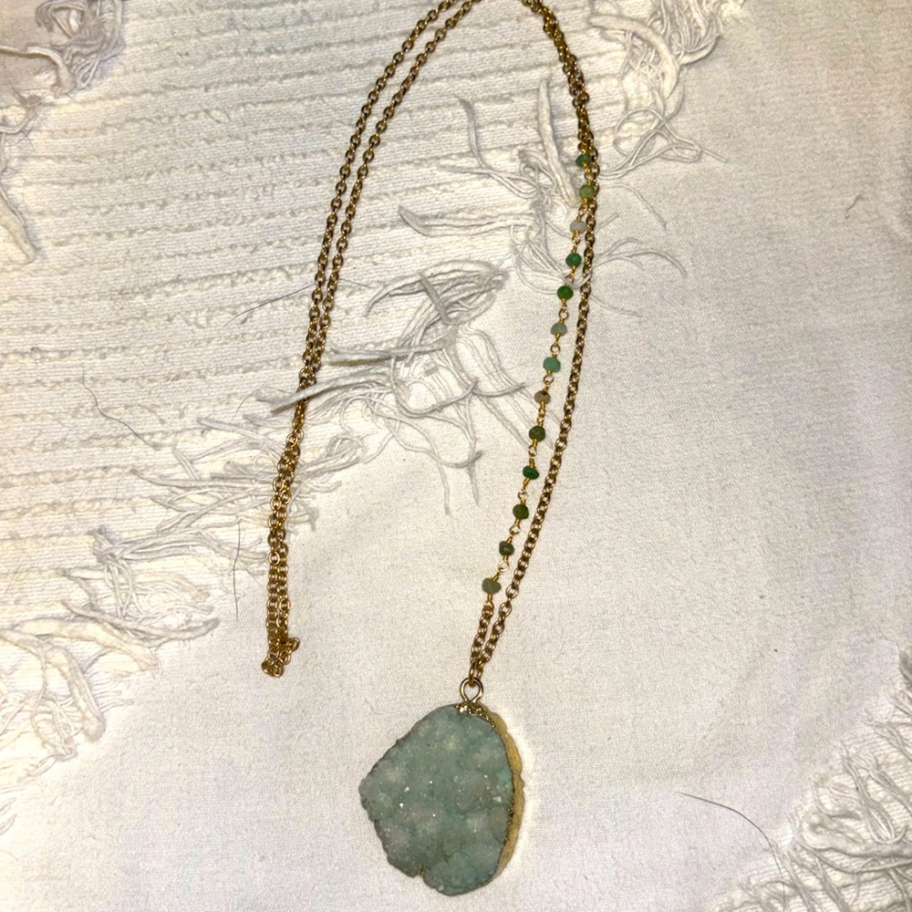 Sparkly crystal necklace